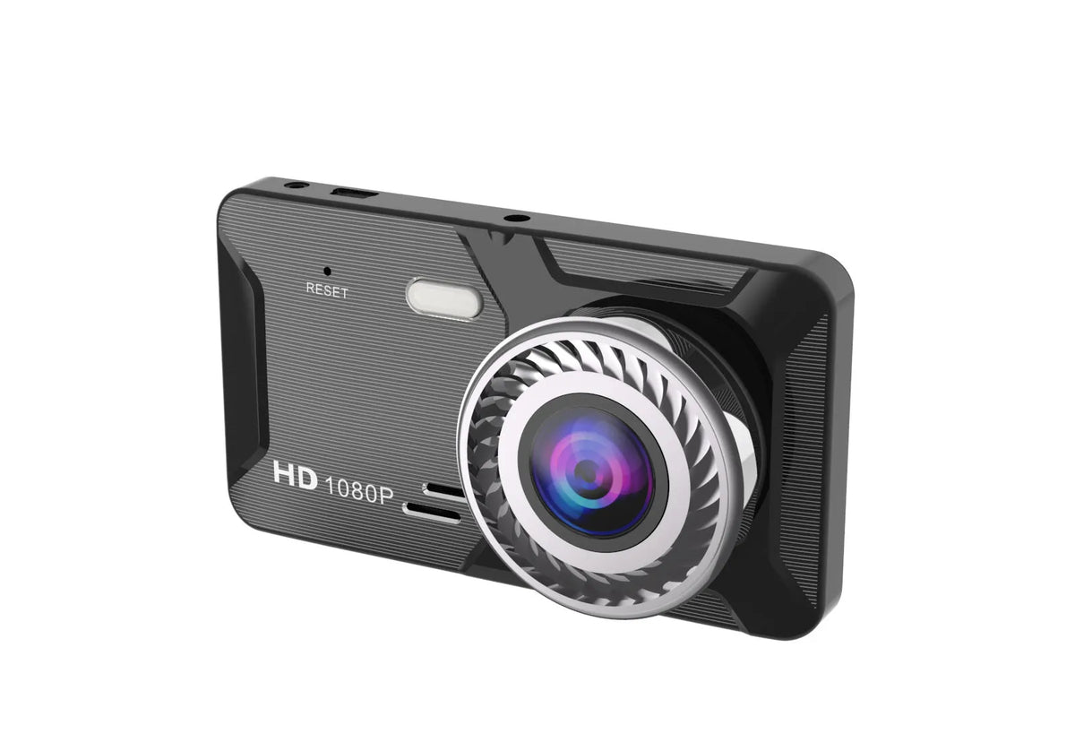 HD night vision 4 inch touch screen car driving recorder with 170 degree lens windscreen mount