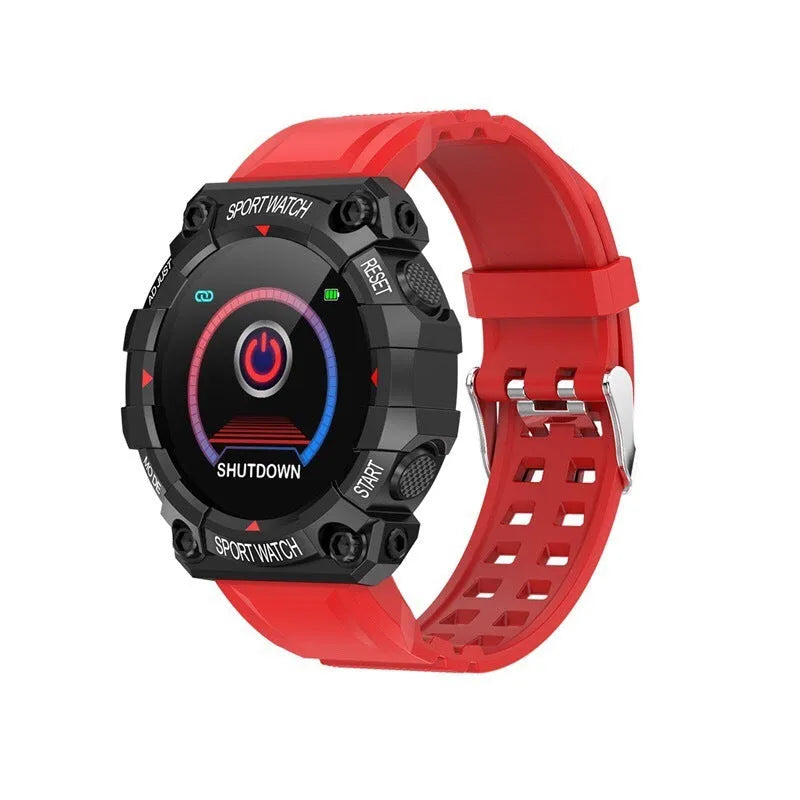 Smart bracelet Bluetooth wearable watch with 1.44 inch touch screen step heart rate monitor on wrist
