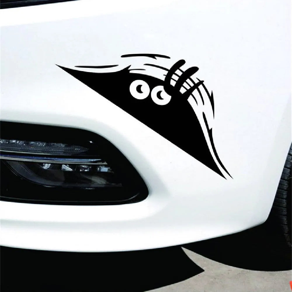 Pack of four self-adhesive body stickers showing smiley and angry face designs on skin