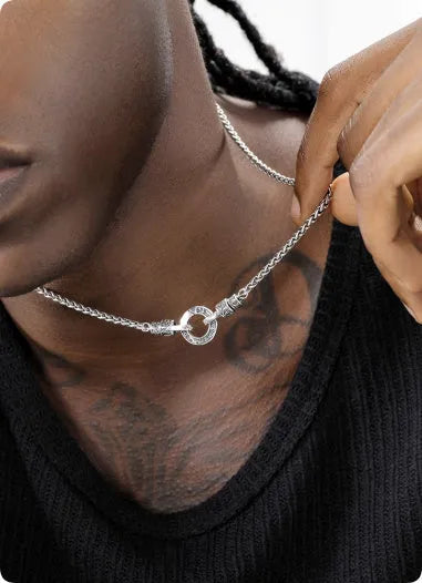 S925 sterling silver thin chain clavicle necklace with pendant for women.