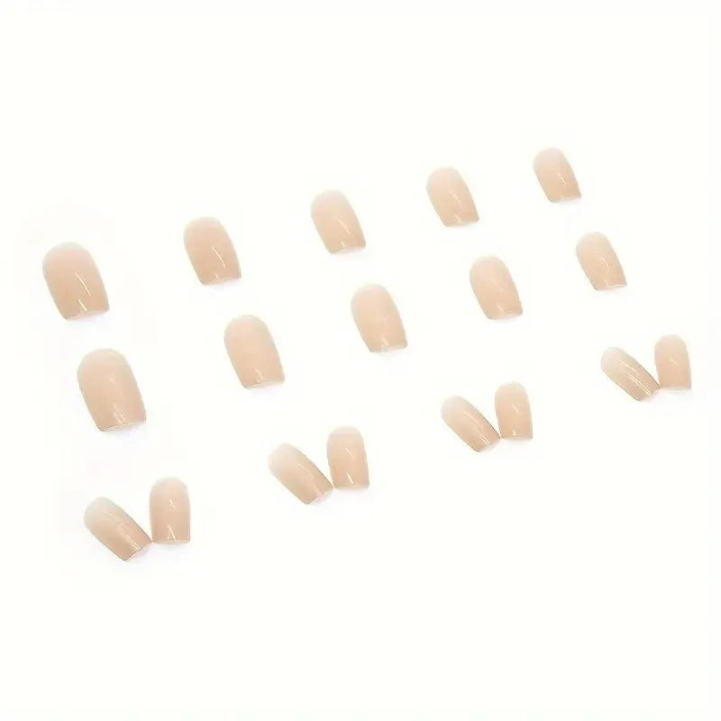 Solid colour plastic nail art armour set in MY119 for ladies fashion accessory