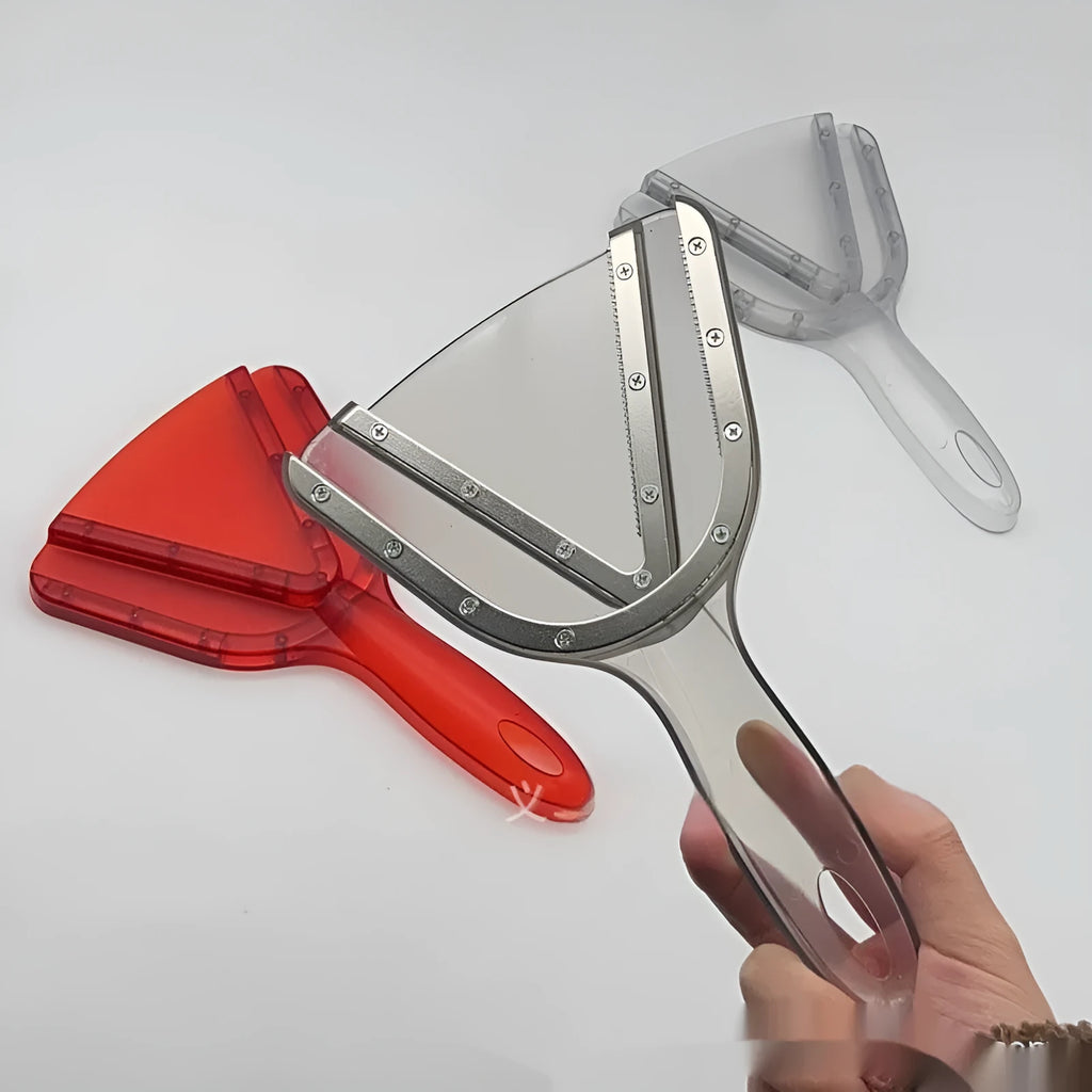 Adjustable telescopic bottle opener with non-slip grip in red, transparent, and gray colours