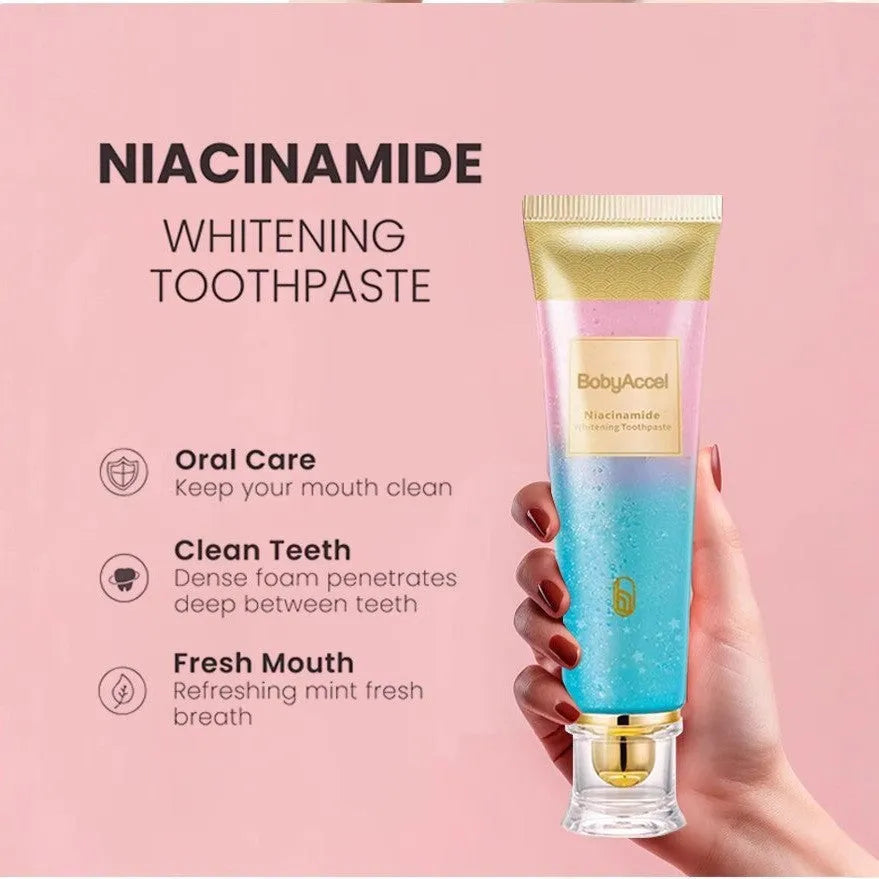 100g nicotinamide whitening toothpaste tube for adult men and women dental care