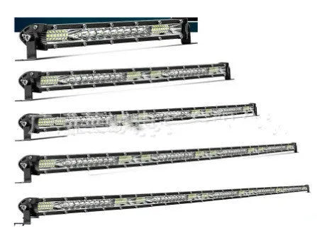 Aluminium alloy LED strip light for vehicle mounting in three length options