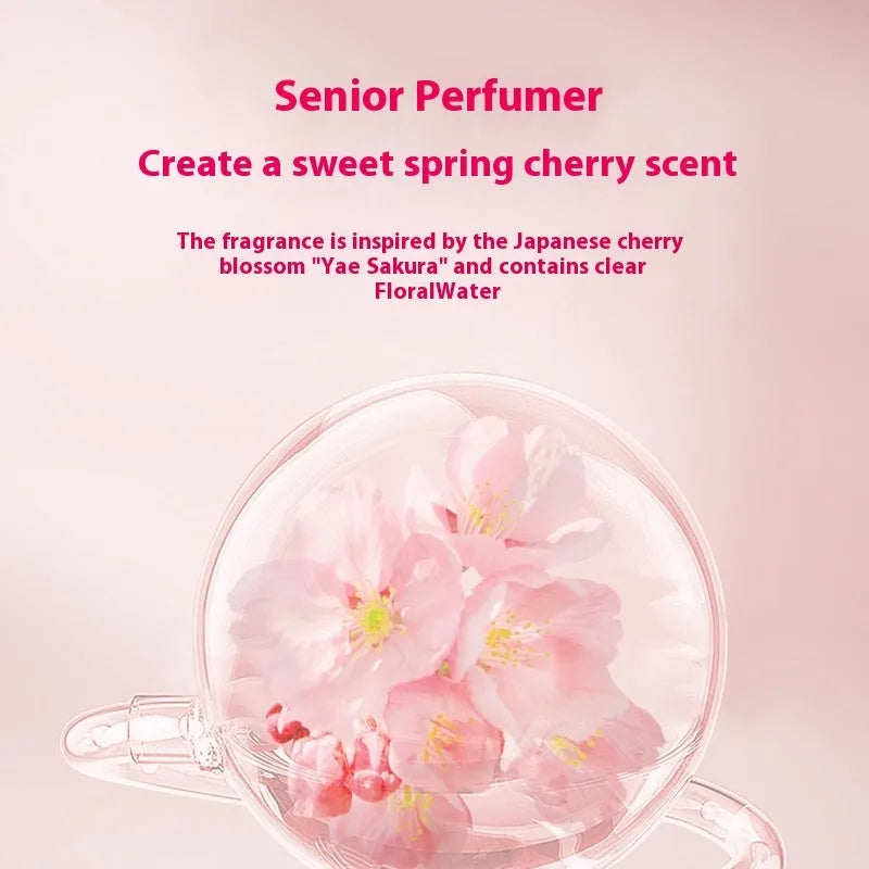 Sakura shampoo conditioner and shower gel set 500ml complete wash nursing suite