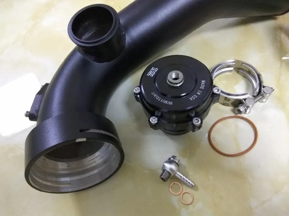 50mm intake pipe kit for N54 E88 E90, one intake pipe set in neutral carton, 2.087kg