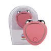 Micro-current beauty instrument with three functions in pink colour for home use