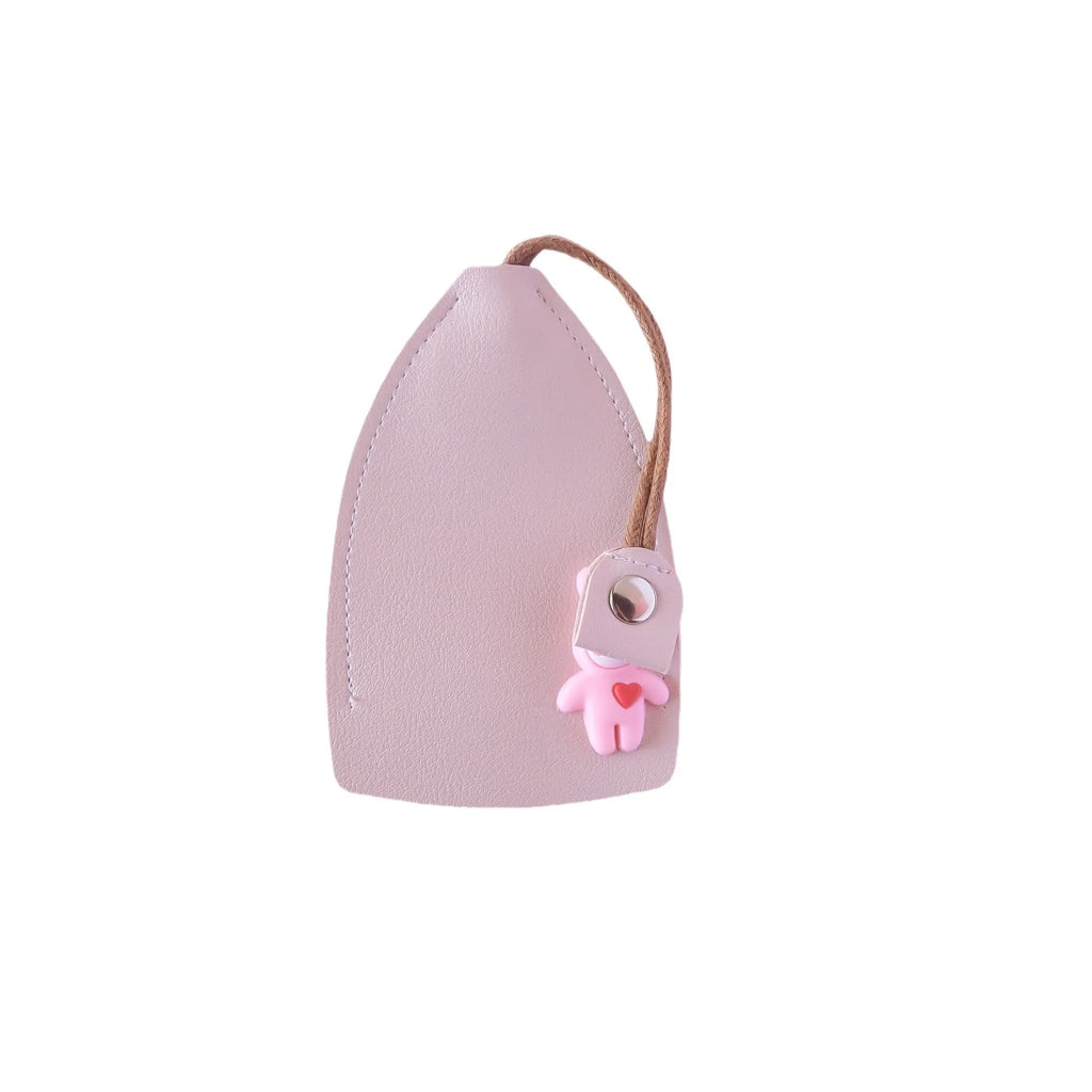 Universal large capacity car key case in PU material with anti-theft storage for multiple keys and cards in various colours