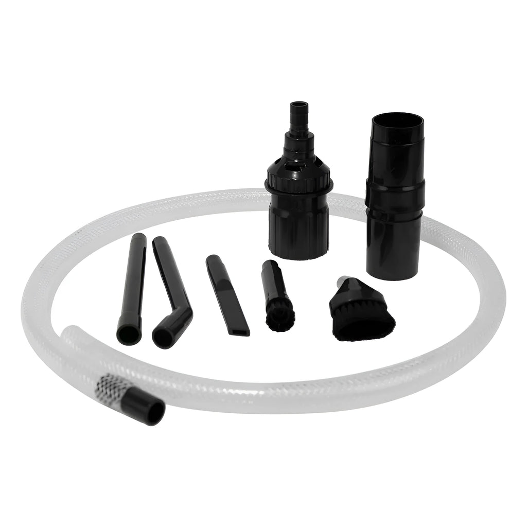 Eight-piece vacuum cleaner suction head accessory set for auxiliary dust collection