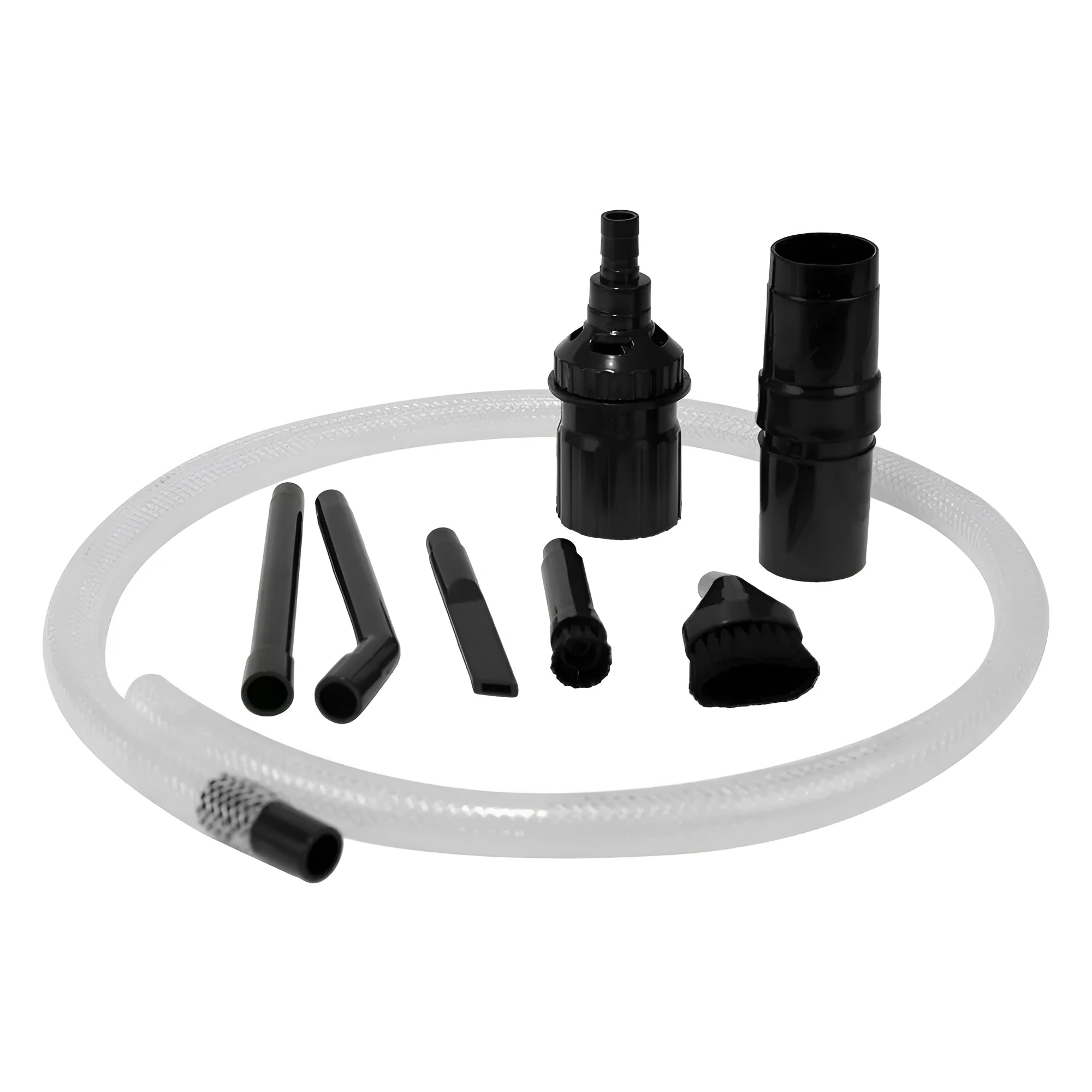 Eight-piece vacuum cleaner suction head accessory set for auxiliary dust collection