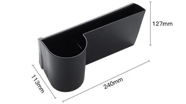 Tesla Model 3 and Model Y dashboard water cup holder with handle for left-hand drive vehicles