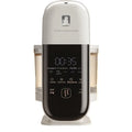 Beige baby cooking machine with stewing and stirring functions, 200ml capacity, stainless steel and ceramic construction