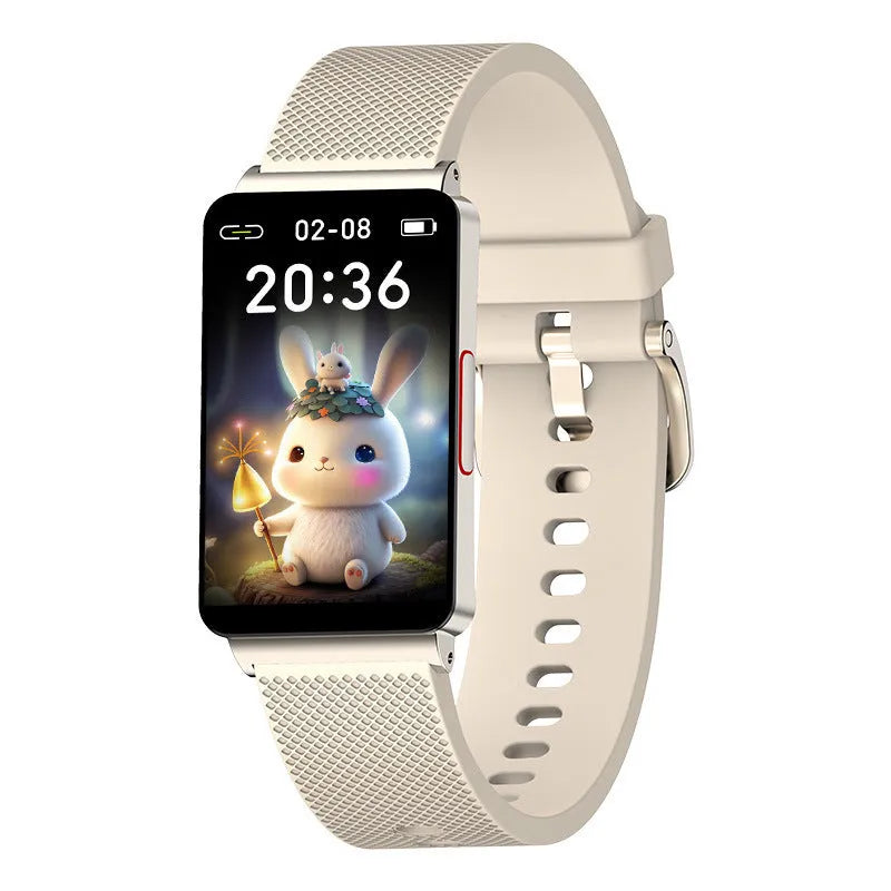 EP08 blood glucose monitoring smart bracelet with touch screen and TPU wrist strap