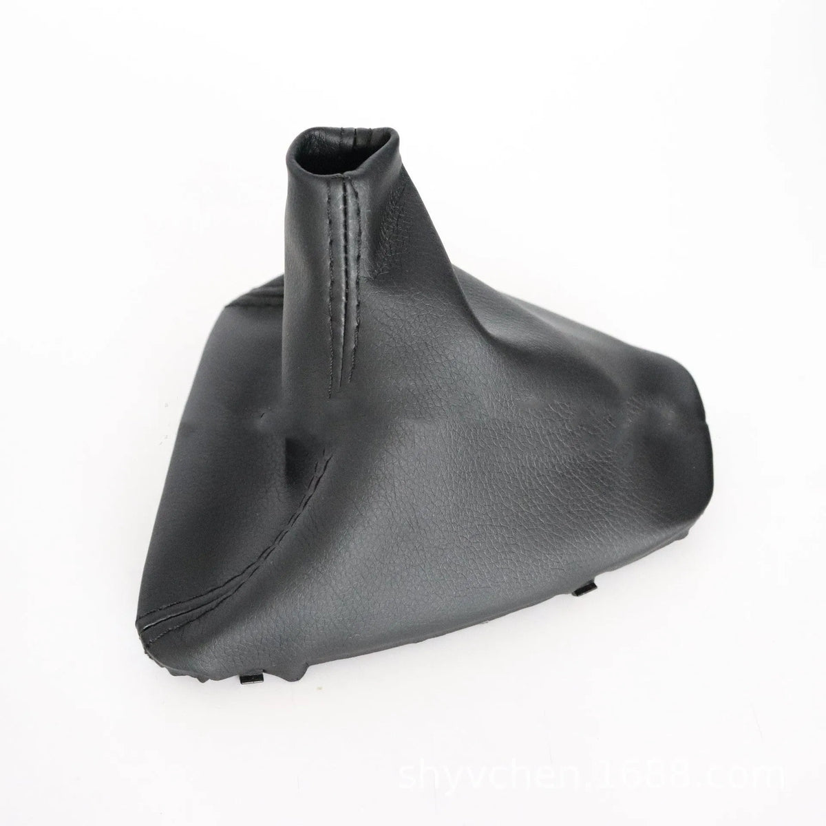 Black PU leather gear dust cover for BMW 3 Series car interior
