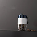 Coffee cup shaped car perfume air freshener with coffee beans fragrance in solid format