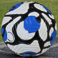 Kick-resistant seamless hot bonding football in No. 5 size, PU leather cover with butyl inner tube
