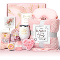 Aromatherapy candle and soap bath gift set in modern simplicity style, plastic construction.