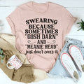 A pink straight-cut casual pullover t-shirt for men and women, made from polyester, shown flat.