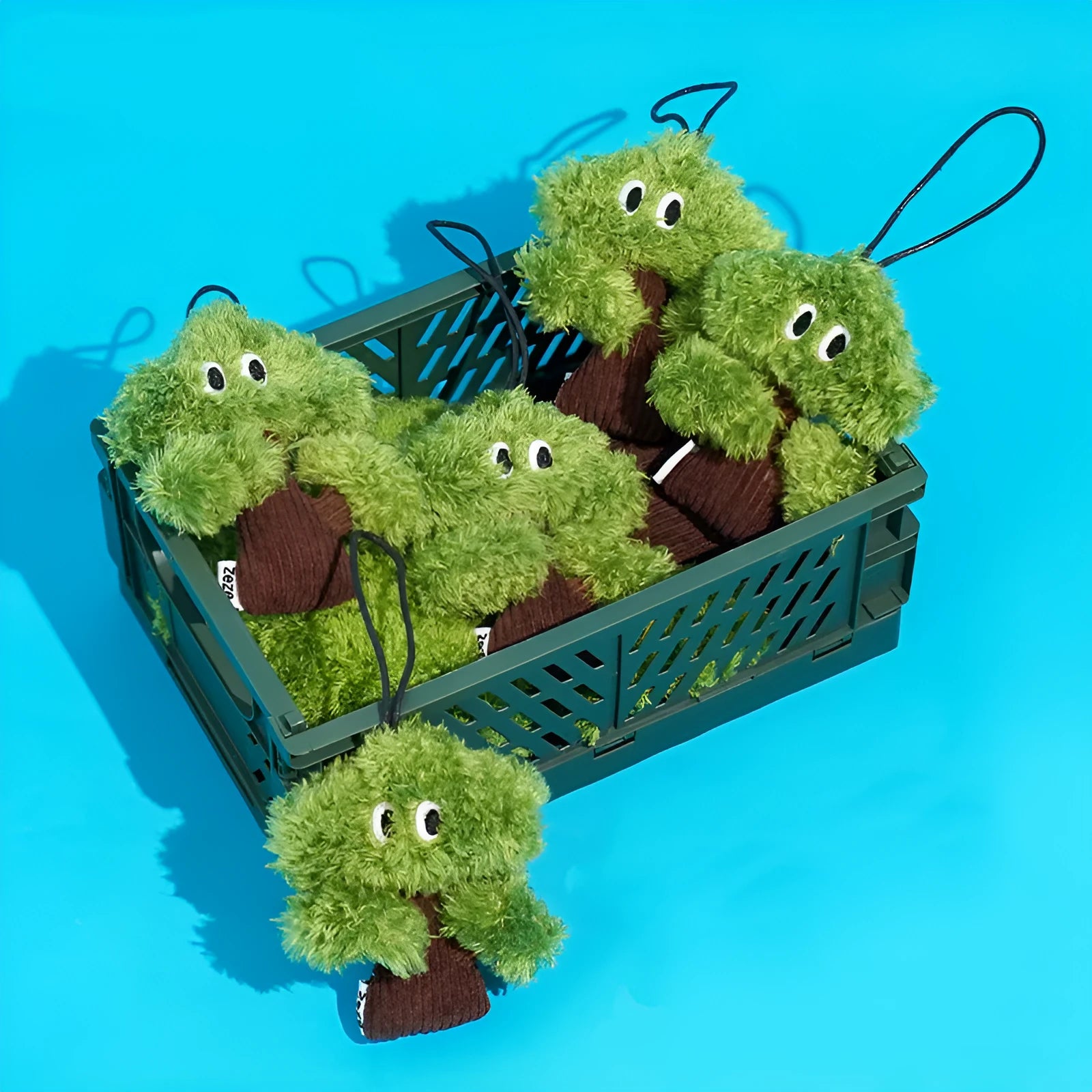 Pine tree design catnip toy with teasing stick for cat play
