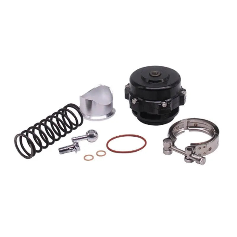Aluminium alloy blow-off valve with 50mm flange in a choice of six colours.