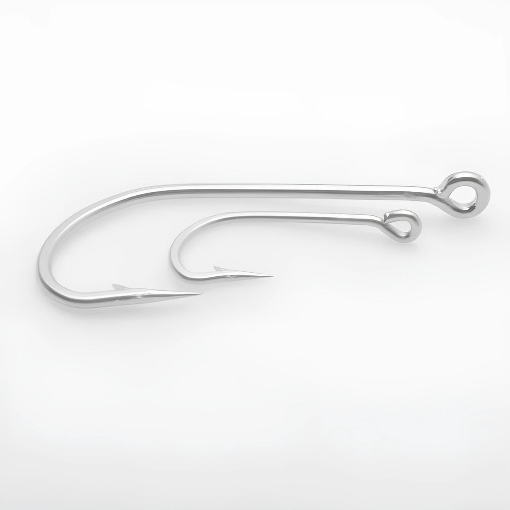 Stainless steel weever snakehead seahorse fishhooks for ocean boat fishing in multiple specifications