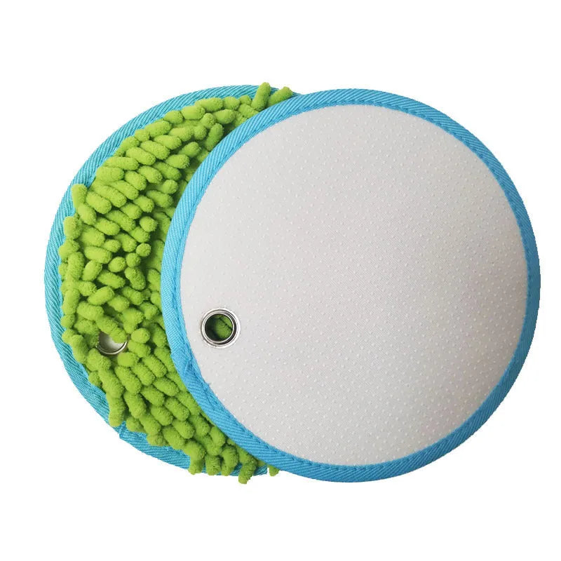 Autism children sensory pad with eight colourful fabric pieces for recovery training and sensory play