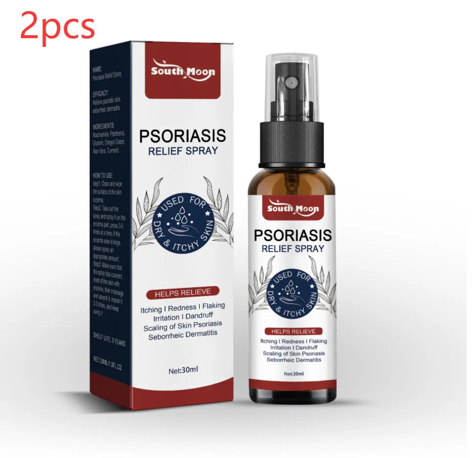 30ml bottle of body care nursing spray with aloe vera and panthenol.