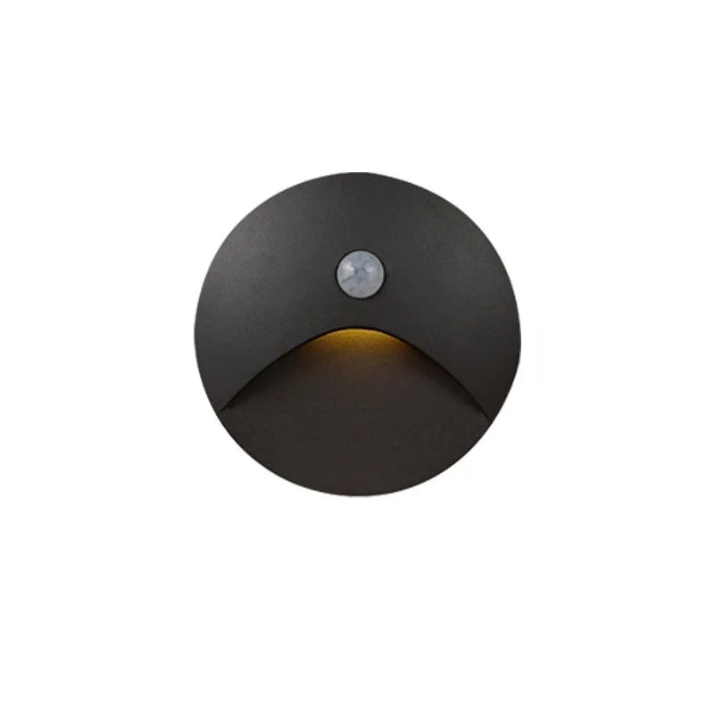 Human induction foot lamp outdoor 85x85mm aluminium shell with 3000K 4000K 6000K light options