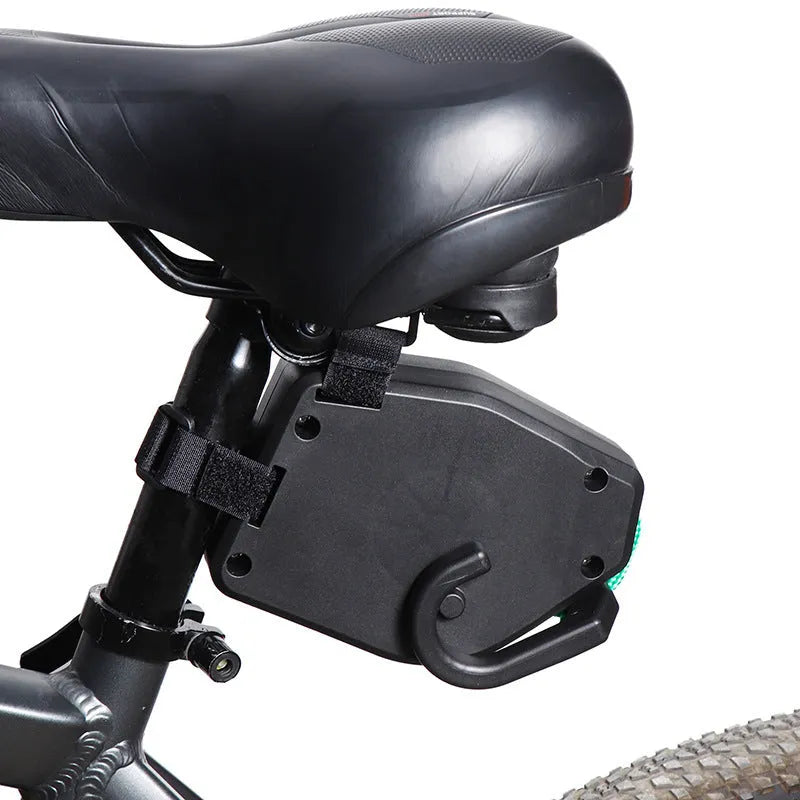Black plastic and resin bicycle trailer rope for mountain bike and parent-child trailer connections
