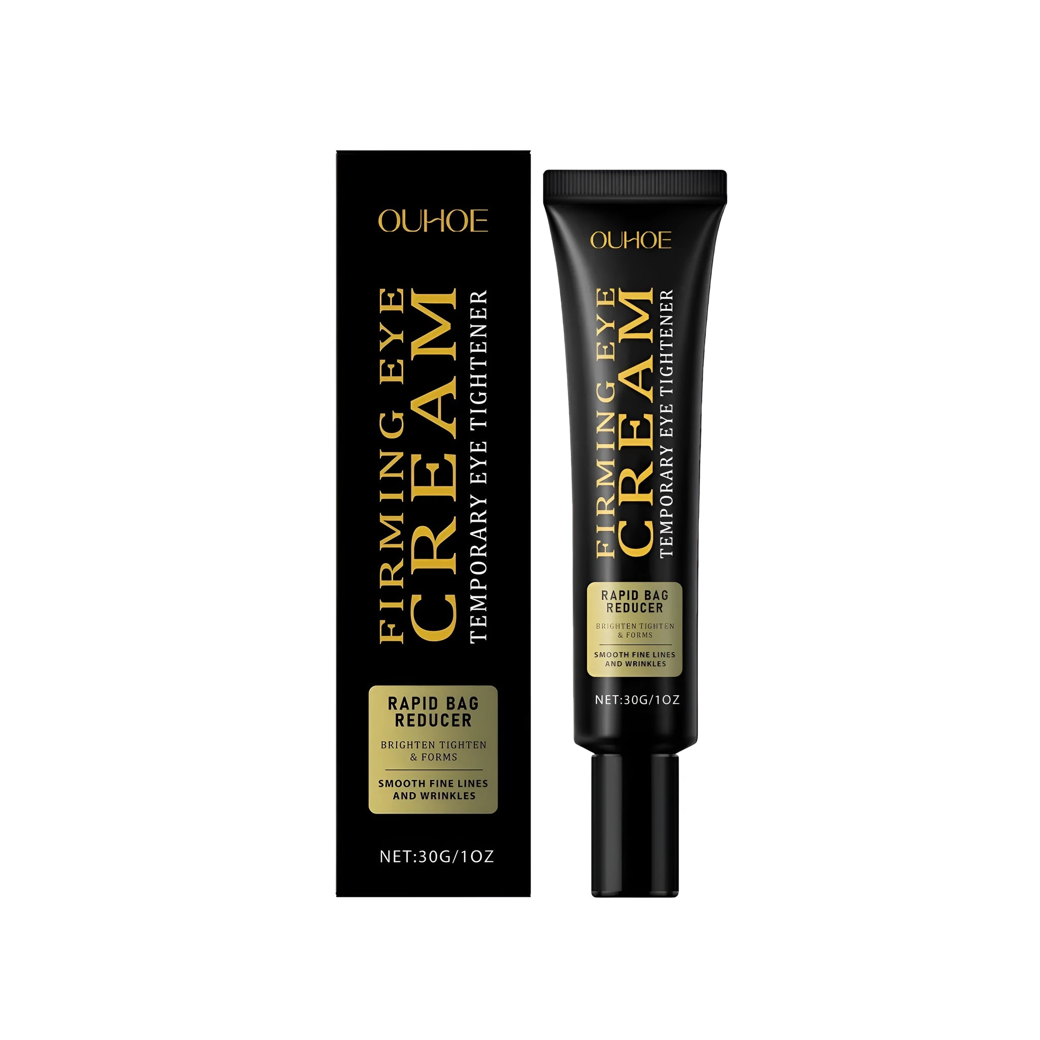 30g container of anti-ageing firming eye cream with hyaluronic acid and Centella asiatica extract