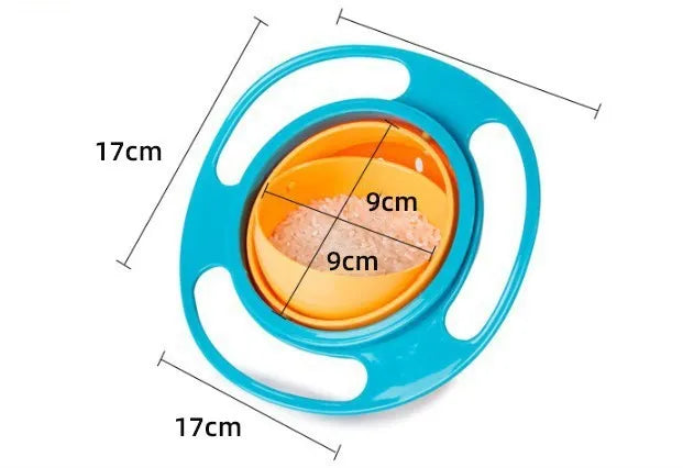 Children's rotating balance bowl in plastic for toddlers aged 24+ months in multiple colours