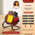 High-power mini heater 3000W with button controls quiet operation spray coating finish