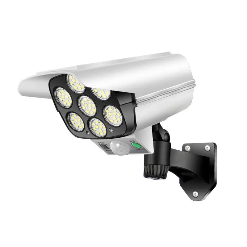 Waterproof solar simulation monitor lamp for outdoor courtyard and road lighting applications