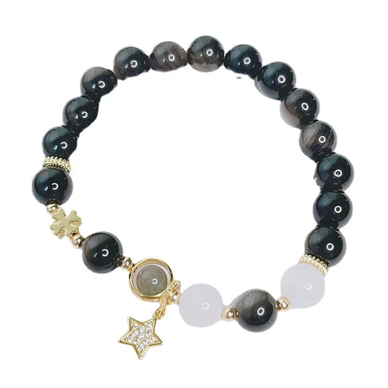 Silverstone electroplated bracelet with sweet cool designs showing flower, heart and star motif options