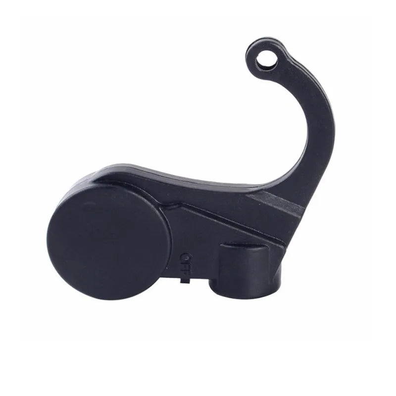 Black plastic sleepy reminder and sitting position alarm for driver drowsiness and student posture alert