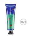 Shea butter hand cream 30g tube with green tea, grapefruit, rose, and wild berry options