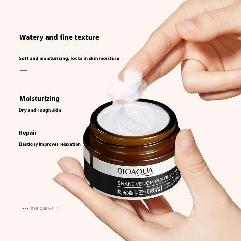 30g peptide firming eye cream container for dark circle improvement and moisturising