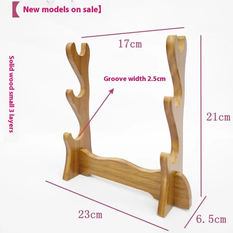 Chinese style wooden multi layer wall bracket in handmade wooden construction