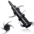 304 stainless steel replacement knife seat accessory for a six-stack juicer or blender.