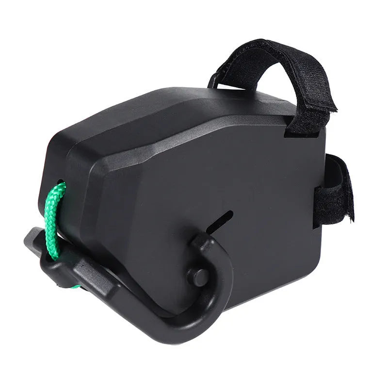 Black plastic and resin bicycle trailer rope for mountain bike and parent-child trailer connections