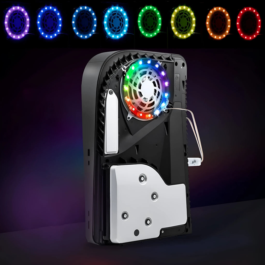 PS5 host ambience light neon decorative surrounding game accessory measuring 13 x 6.5 x 1cm in colour box packaging