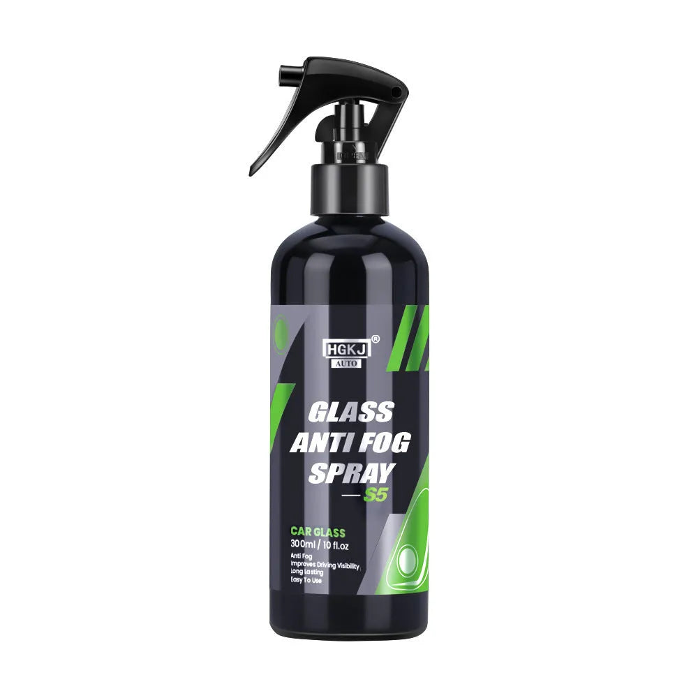 Car glass antifogging spray bottle in 100ml and 50ml sizes for windscreen mist prevention