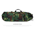 Waterproof nylon skateboard backpack with 20-35L capacity in multiple colour options