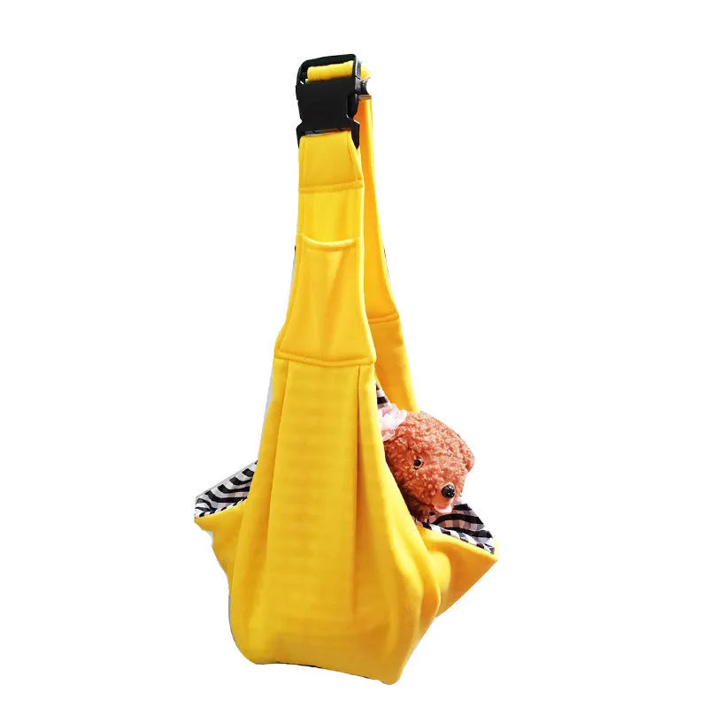 Cat messenger bag backpack with breathable mesh panels in multiple colour options showing folding design