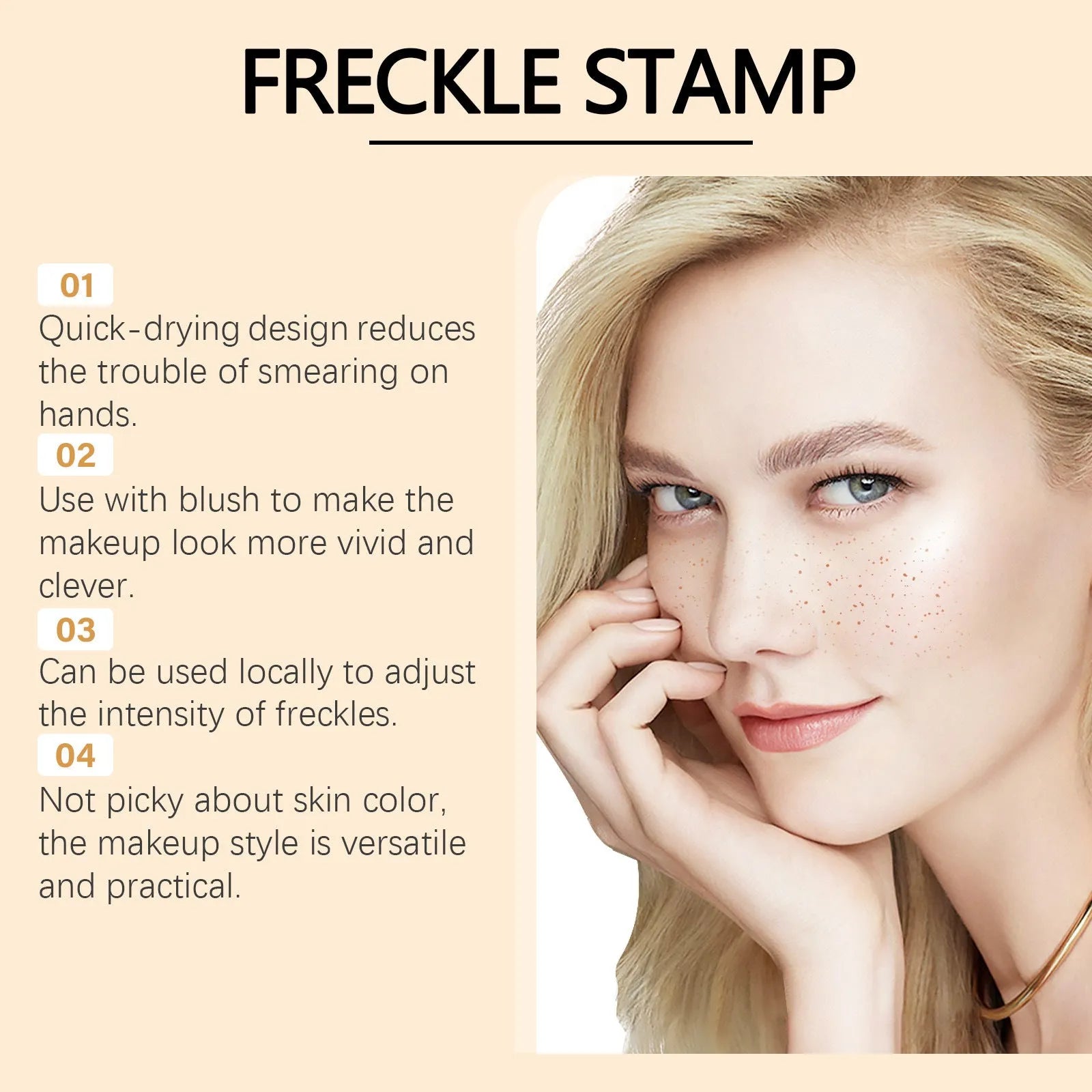 Color Creative Makeup Facial Fleck Removal Pen 15g in three shades Brown Dark Brown Light Brown