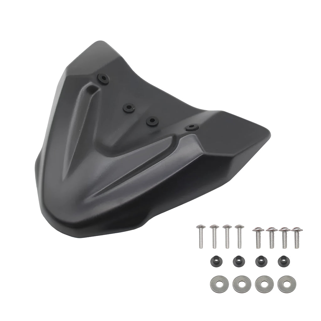 Black ABS fixed wind front wing for KTM 390 and 790 Adventure ADV motorcycles