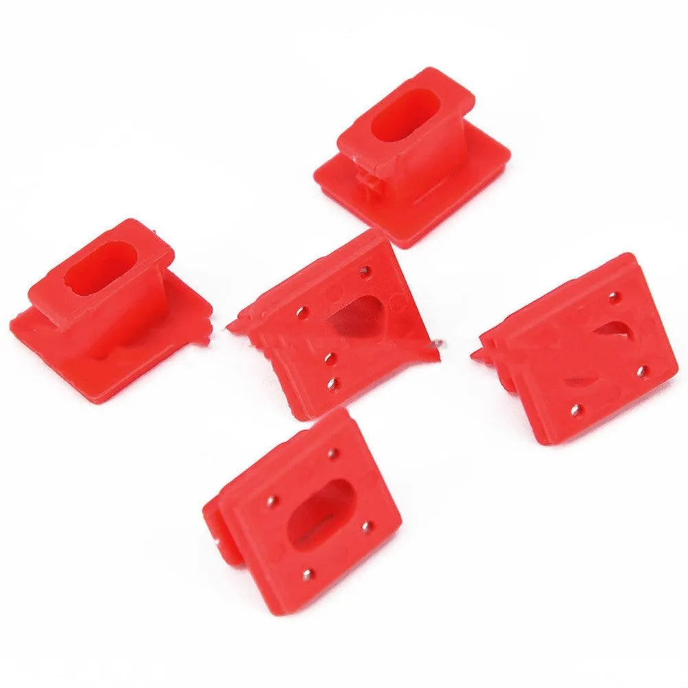 Pack of 10 black plastic BMW interior door trim panel snap clip fasteners