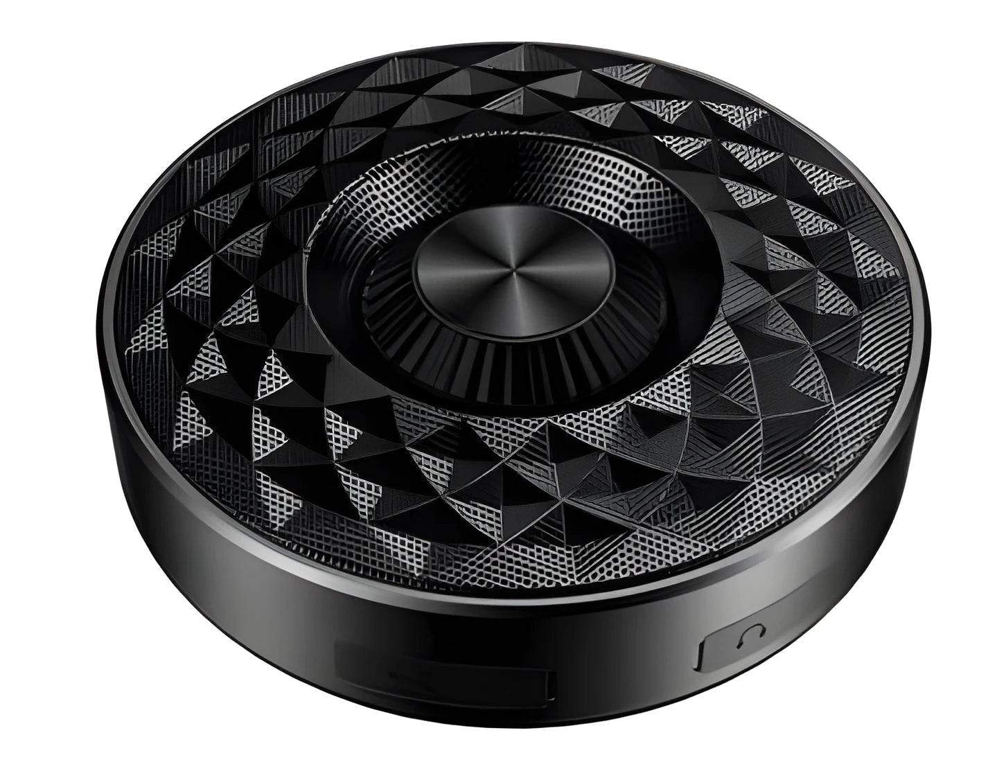 Bluetooth wireless mini soundbox speaker in black, orange, or silvery white colours showing portable design