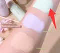 HISYI Silky Clear Makeup Primer tube in brightening shades 01, 02, and 03