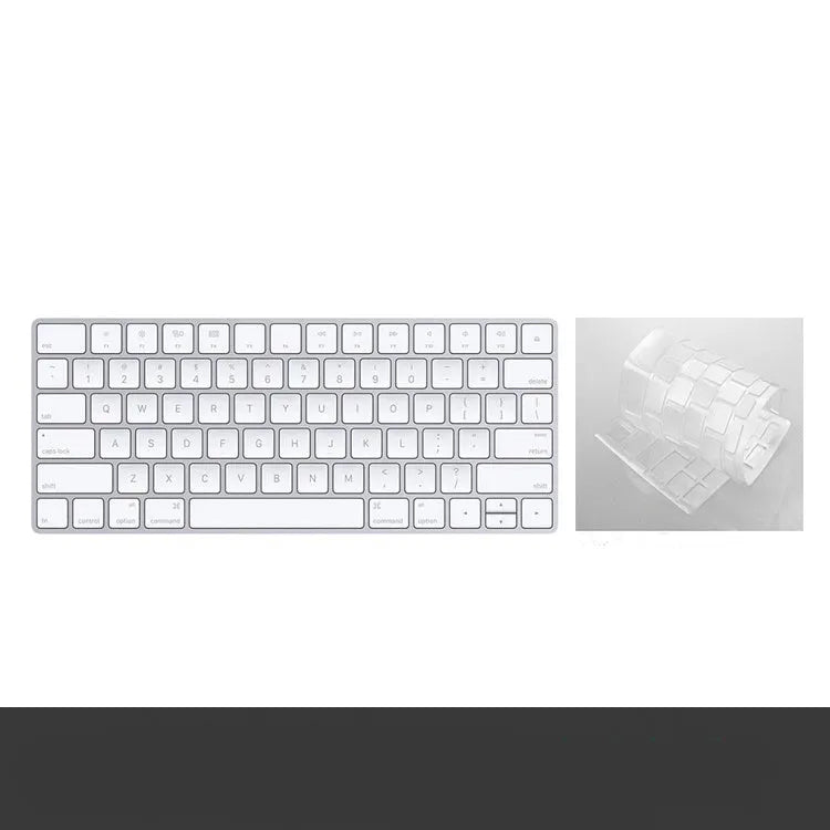 White Apple Bluetooth G6 wireless keyboard with ultra-thin metal construction